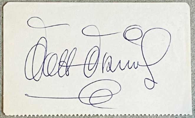 Bold Walt Disney Autograph